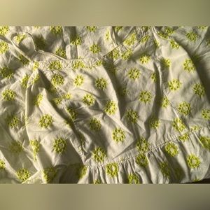 Embroidered Sunflower Dress | Fit and Flare | Slightly V Neckline w/ Straps ☀️